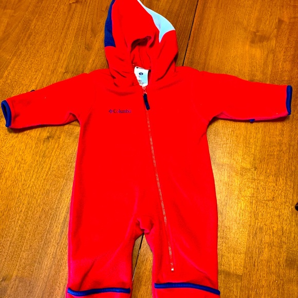 columbia fleece baby suit